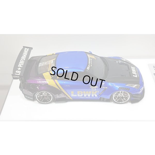 画像8: EIDOLON 1/43 LB WORKS GT-R Type 2 Racing spec Lobellia Blue and Alba Cielo Tow-tone color Limited 35 pcs.