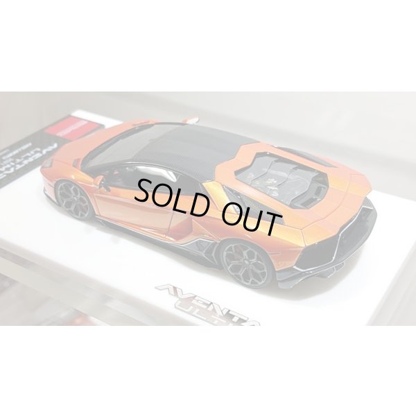 画像12: EIDOLON 1/43 Lamborghini Aventador LP780-4 Ultimae 2021 (Leirion Wheel) Arancio Pearl Carbon Roof Limited 30 pcs.