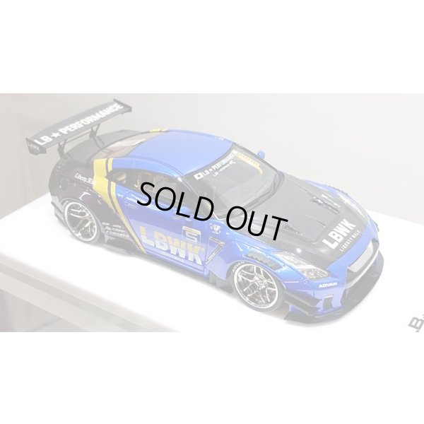 画像11: EIDOLON 1/43 LB WORKS GT-R Type 2 Racing spec Lobellia Blue and Alba Cielo Tow-tone color Limited 35 pcs.
