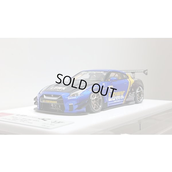 画像9: EIDOLON 1/43 LB WORKS GT-R Type 2 Racing spec Lobellia Blue and Alba Cielo Tow-tone color Limited 35 pcs.