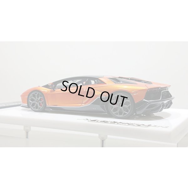 画像3: EIDOLON 1/43 Lamborghini Aventador LP780-4 Ultimae 2021 (Leirion Wheel) Arancio Pearl Carbon Roof Limited 30 pcs.