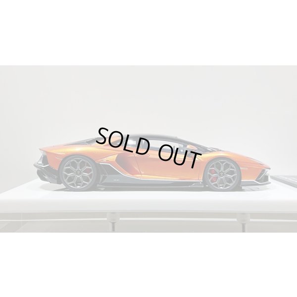 画像6: EIDOLON 1/43 Lamborghini Aventador LP780-4 Ultimae 2021 (Leirion Wheel) Arancio Pearl Carbon Roof Limited 30 pcs.