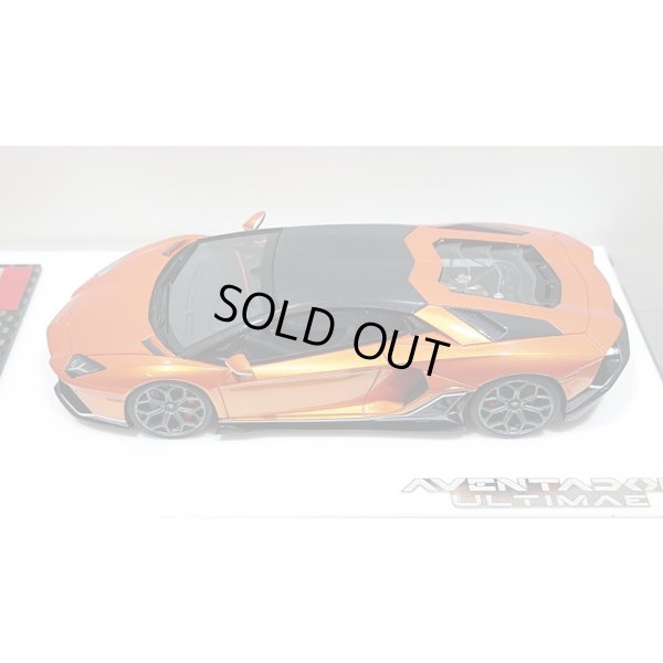 画像4: EIDOLON 1/43 Lamborghini Aventador LP780-4 Ultimae 2021 (Leirion Wheel) Arancio Pearl Carbon Roof Limited 30 pcs.