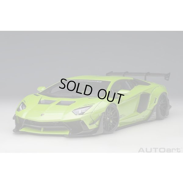 画像14: AUTOart 1/18 Liberty Walk LB-WORKS Lamborghini Aventador Limited Edition (Pearl Green)