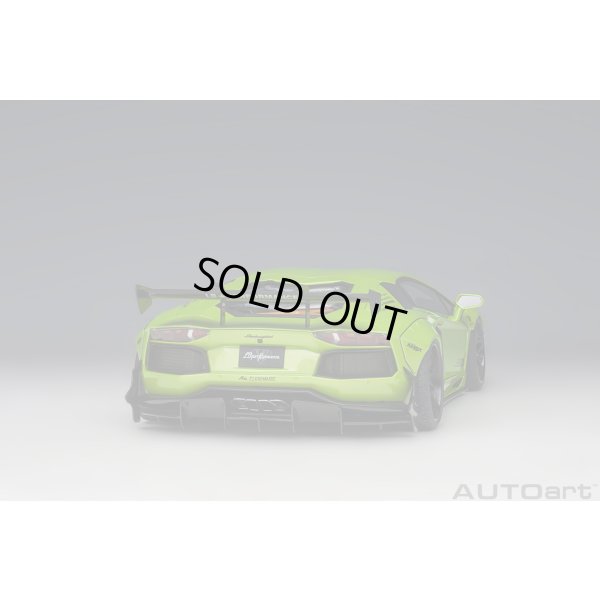 画像17: AUTOart 1/18 Liberty Walk LB-WORKS Lamborghini Aventador Limited Edition (Pearl Green)