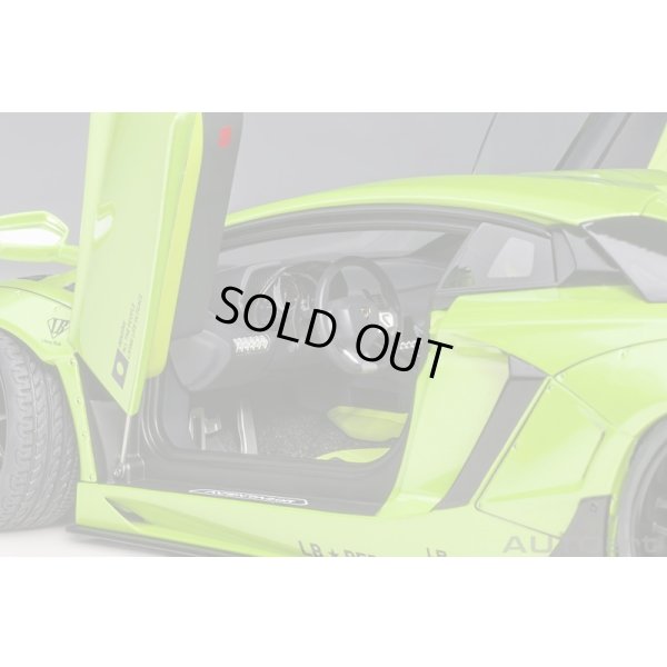 画像9: AUTOart 1/18 Liberty Walk LB-WORKS Lamborghini Aventador Limited Edition (Pearl Green)