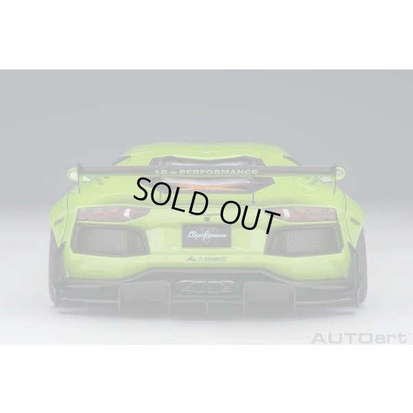 画像6: AUTOart 1/18 Liberty Walk LB-WORKS Lamborghini Aventador Limited Edition (Pearl Green)