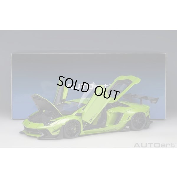 画像18: AUTOart 1/18 Liberty Walk LB-WORKS Lamborghini Aventador Limited Edition (Pearl Green)