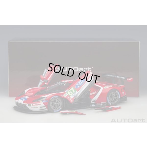 画像18: AUTOart 1/18 Ford GT GTE Pro Le Mans 24h 2019 #67