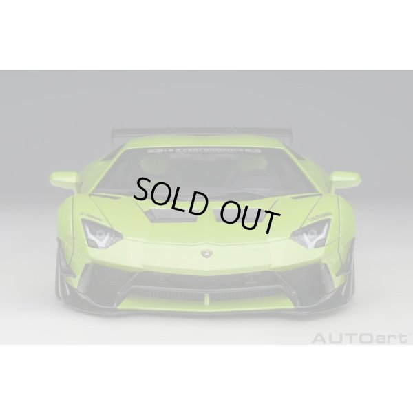 画像5: AUTOart 1/18 Liberty Walk LB-WORKS Lamborghini Aventador Limited Edition (Pearl Green)