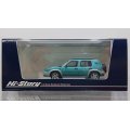 Hi Story 1/43 NISSAN RASHEEN FORZA S package (1998) Emerald Green PM/Sonic Silver M Two Tone