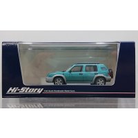 Hi Story 1/43 NISSAN RASHEEN FORZA S package (1998) Emerald Green PM/Sonic Silver M Two Tone