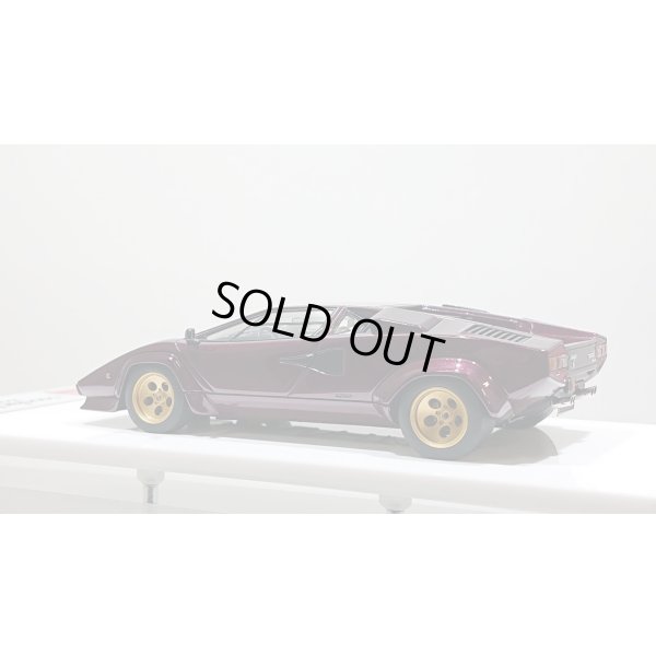 画像3: EIDOLON 1/43 Lamborghini Countach LP5000 QV 1985 Metallic Dark Purple Limited 50 pcs.