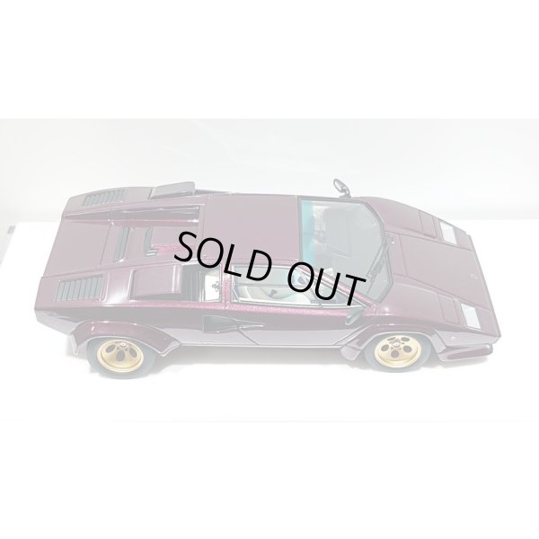 画像8: EIDOLON 1/43 Lamborghini Countach LP5000 QV 1985 Metallic Dark Purple Limited 50 pcs.