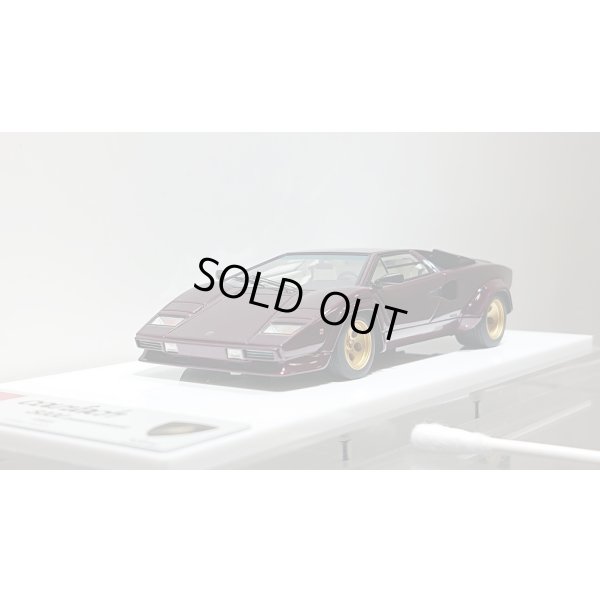 画像9: EIDOLON 1/43 Lamborghini Countach LP5000 QV 1985 Metallic Dark Purple Limited 50 pcs.