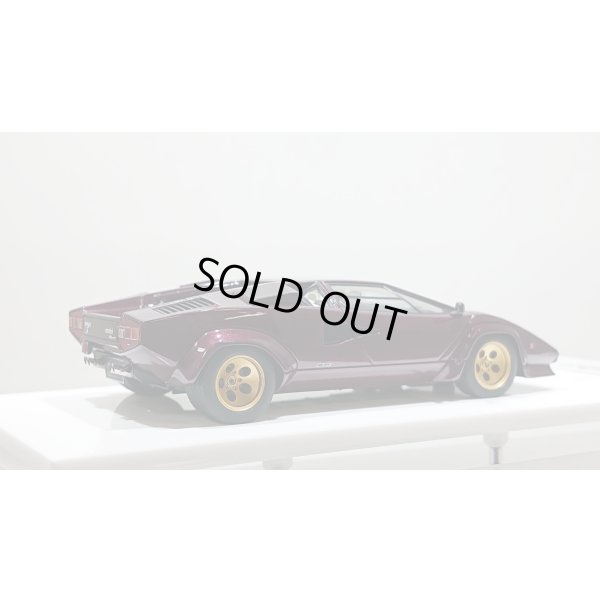 画像7: EIDOLON 1/43 Lamborghini Countach LP5000 QV 1985 Metallic Dark Purple Limited 50 pcs.