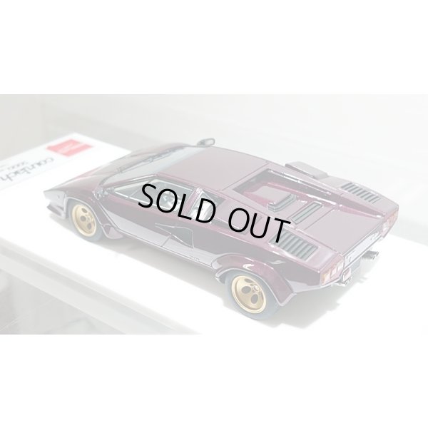 画像12: EIDOLON 1/43 Lamborghini Countach LP5000 QV 1985 Metallic Dark Purple Limited 50 pcs.
