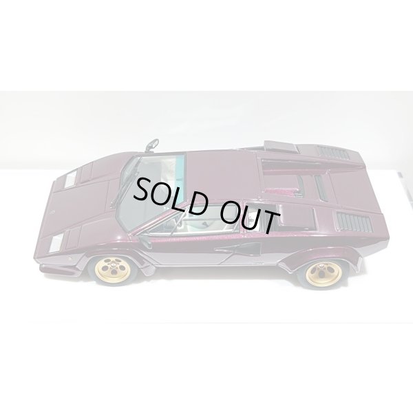 画像4: EIDOLON 1/43 Lamborghini Countach LP5000 QV 1985 Metallic Dark Purple Limited 50 pcs.