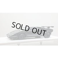 EIDOLON 1/43 Lamborghini Countach LP5000 QV 1985 Gun Metallic (Rear wing) Limited 50 pcs.