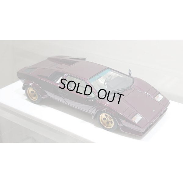 画像11: EIDOLON 1/43 Lamborghini Countach LP5000 QV 1985 Metallic Dark Purple Limited 50 pcs.