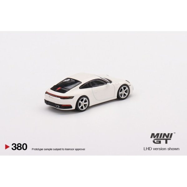 画像3: MINI GT 1/64 Porsche 911 (992) Carrera S White (RHD)
