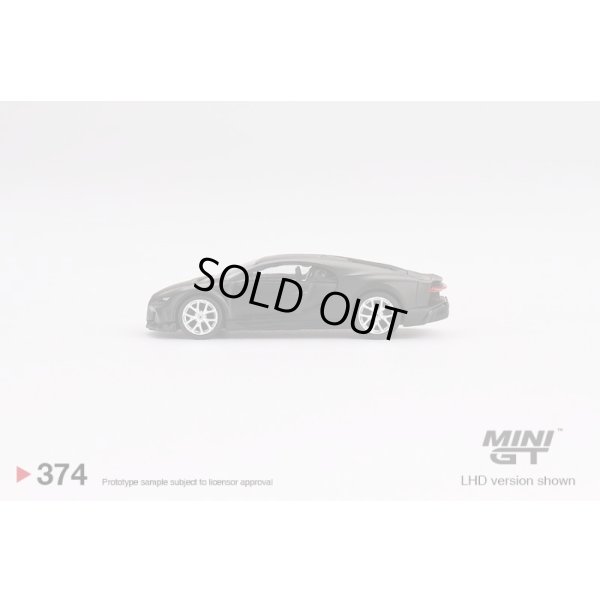 画像4: MINI GT 1/64 Bugatti Chiron Supersport 300+ Matte Black (LHD)