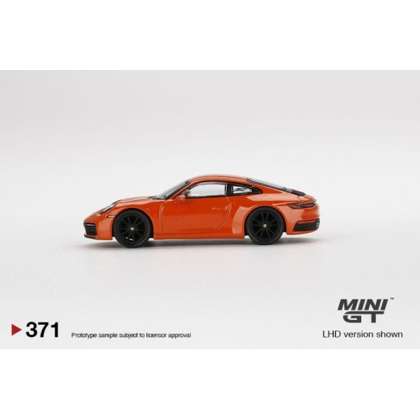 画像4: MINI GT 1/64 Porsche 911 (992) Carrera 4S Lava Orange (RHD)