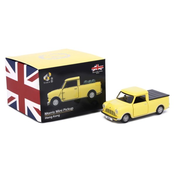 画像1: Tiny City Die-cast Model Car - Morris Mini Pickup Yellow