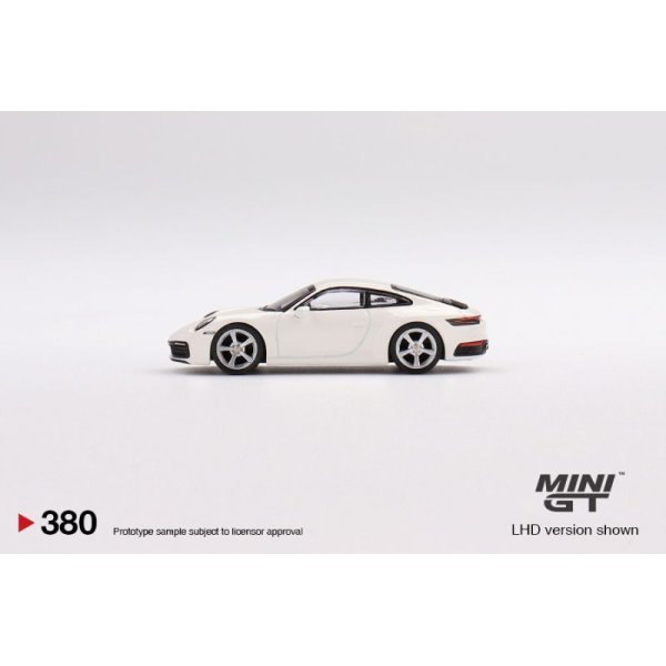 画像4: MINI GT 1/64 Porsche 911 (992) Carrera S White (RHD)