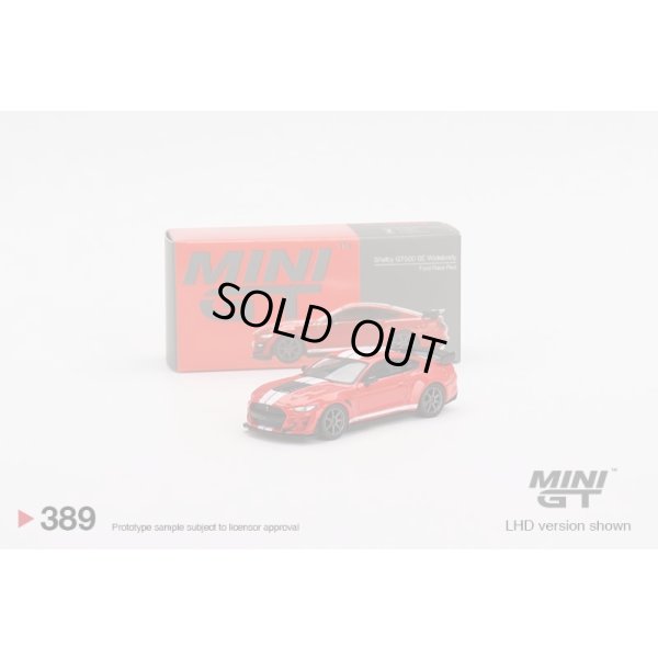 画像1: MINI GT 1/64 Shelby GT500 SE Wide Body Ford Race Red (LHD)