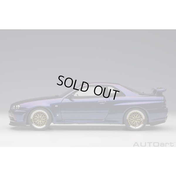 画像3: AUTOart 1/18 Nissan Skyline GT-R (R34) V-Spec II with BBS LM wheels (Midnight Purple III)