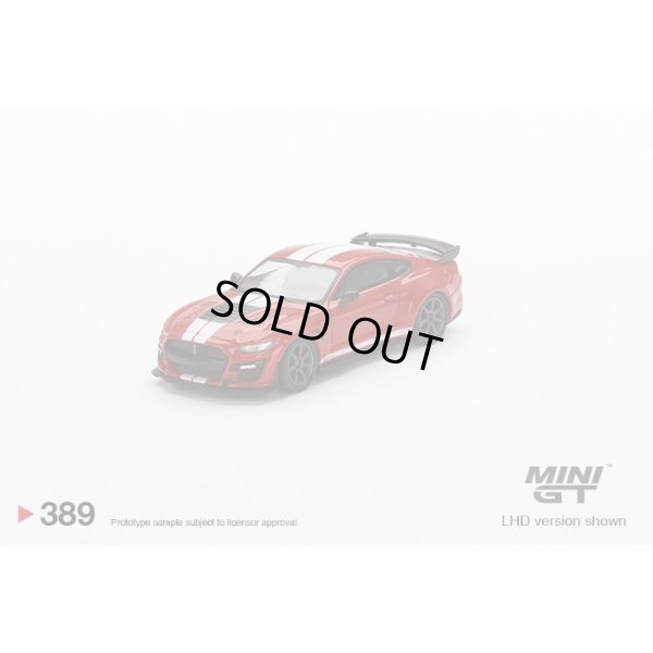 画像2: MINI GT 1/64 Shelby GT500 SE Wide Body Ford Race Red (LHD)
