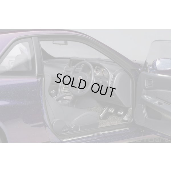 画像10: AUTOart 1/18 Nissan Skyline GT-R (R34) V-Spec II with BBS LM wheels (Midnight Purple III)