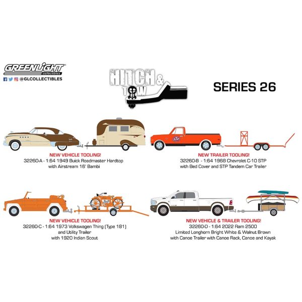 画像6: GREEN LiGHT 1/64 Hitch & Tow Series 26