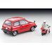 画像2: TOMYTEC 1/64 Limited Vintage NEO Honda City R (Red) with Motocompo '81 (2)