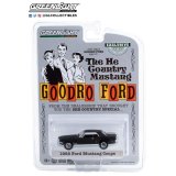 GREEN LiGHT EXCLUSIVE 1/64 1968 Ford Mustang Coupe `He Country Special` - Bill Goodro Ford, - Stealth Black