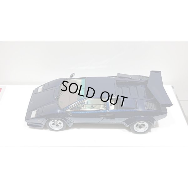 画像4: EIDOLON 1/43 Lamborghini Countach LP5000S 1982 with Rear wing Metallic Dark Blue