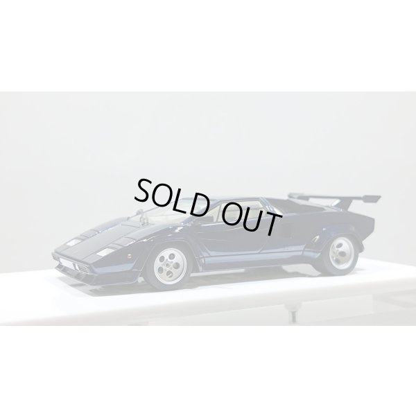 画像1: EIDOLON 1/43 Lamborghini Countach LP5000S 1982 with Rear wing Metallic Dark Blue