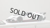 EIDOLON 1/43 Lamborghini Veneno Roadster 2015 Matte White / Red Stripe Limited 80 pcs.