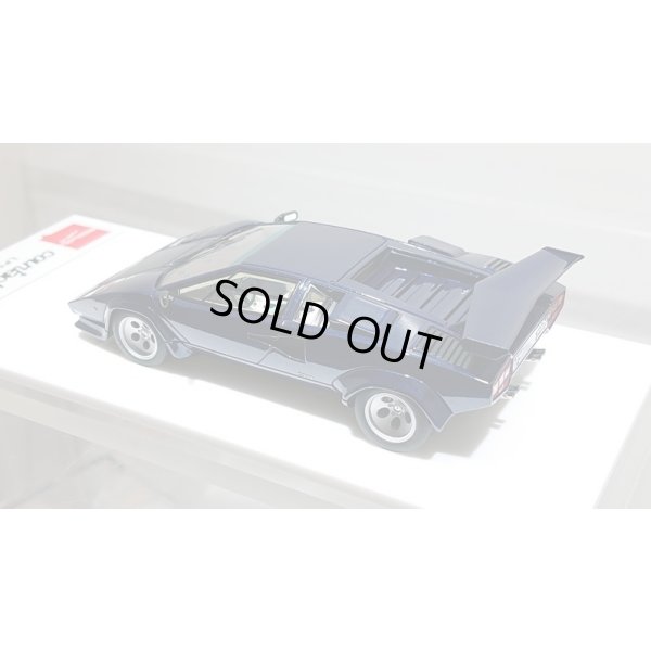 画像12: EIDOLON 1/43 Lamborghini Countach LP5000S 1982 with Rear wing Metallic Dark Blue