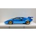 画像2: EIDOLON 1/43 Lamborghini Countach LP5000S 1982 with Rear wing Metallic Light Blue Limited 40 pcs. (2)