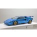 画像1: EIDOLON 1/43 Lamborghini Countach LP5000S 1982 with Rear wing Metallic Light Blue Limited 40 pcs. (1)