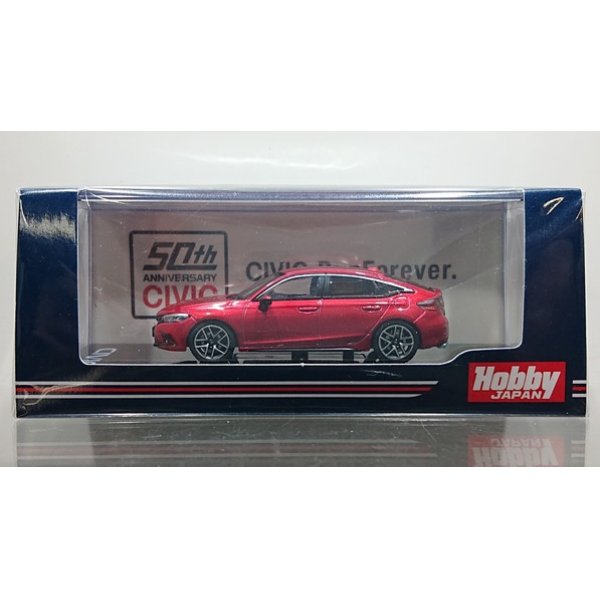 画像1: Hobby JAPAN 1/64 Honda Civic (FL1) LX Premium Crystal Red Metallic