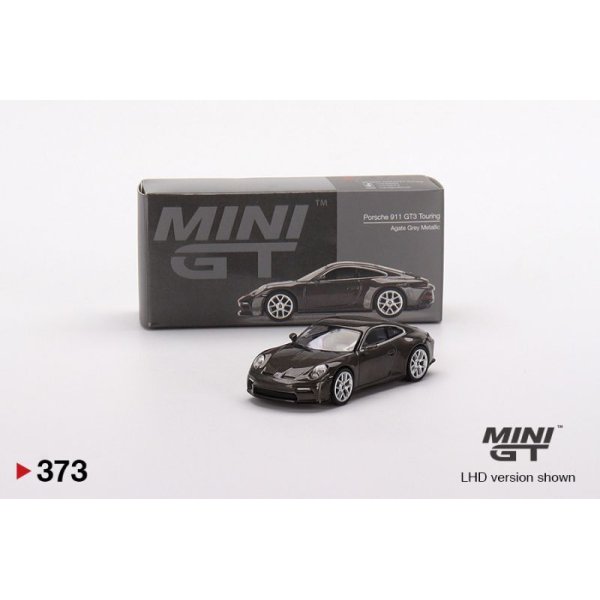 画像1: MINI GT 1/64 Porsche 911 (992) GT3 Touring Agate Gray Metallic (RHD)