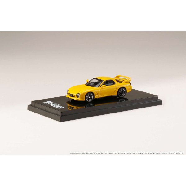 画像2: Hobby JAPAN 1/64 Enfini RX-7 FD3S (A-SPEC.) / MAZDA SPEED Sunburst Yellow