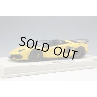 EIDOLON 1/18 Lamborghini Aventador SVJ Roadster 2019 (Leirion wheel) Giallo Inti Limited 30 pcs.
