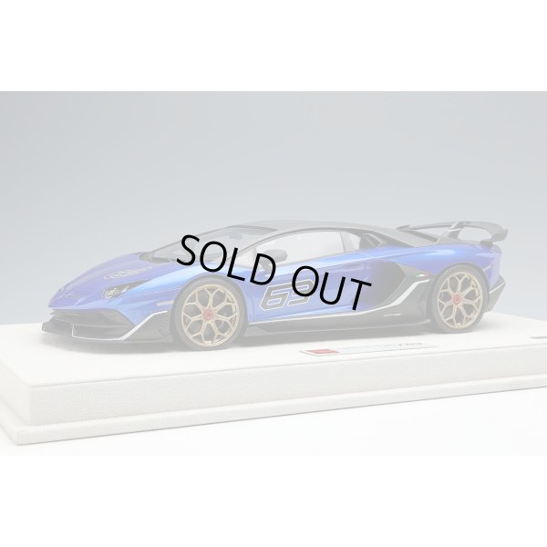画像1: EIDOLON 1/18 Lamborghini Aventador SVJ 63 2018 Blue Neissance Limited 63 pcs.