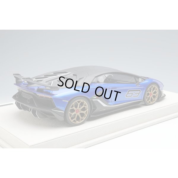 画像4: EIDOLON 1/18 Lamborghini Aventador SVJ 63 2018 Blue Neissance Limited 63 pcs.