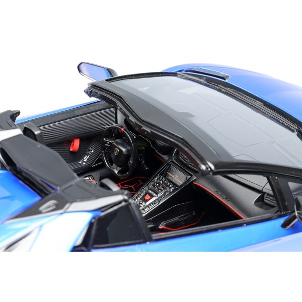 画像6: EIDOLON 1/18 Lamborghini Aventador SVJ Roadster 2019 (Leirion wheel) Blue Neissance Limited 50 pcs.