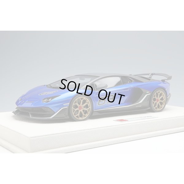 画像2: EIDOLON 1/18 Lamborghini Aventador SVJ 63 2018 Blue Neissance Limited 63 pcs.